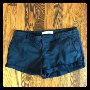 Navy Abercrombie shorts